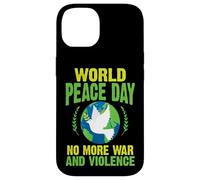 Carcasa para iPhone 14 Día Mundial de la Paz No más Guerra y Violencia Paz