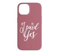 Carcasa para iPhone 14 Dije Que sí, Despedida de Soltera Fiesta Nupcial Boda a Juego