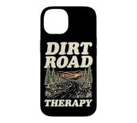 Carcasa para iPhone 14 Dirt Road Therapy Bosque Al Aire Libre Senderismo Rutas Camping