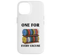 Carcasa para iPhone 14 Disc Golf para Hombre con una Excusa para Cada Broma