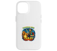 Carcasa para iPhone 14 Diseño de Estilo de Vida Camping Dad Outdoor Fire Adventure