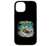 Carcasa para iPhone 14 Diseño de Gato de teoría del Caos - Gato científico Nerd