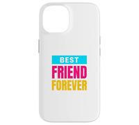 Carcasa para iPhone 14 Diseño de Letras Best Friend Forever