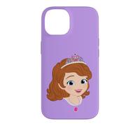 Carcasa para iPhone 14 Disney Jr. Sofia the First Princess Sofia Big Face Costume
