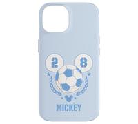 Carcasa para iPhone 14 Disney Team Mickey Soccer Ball Icon #28 Sports Championship