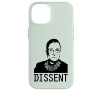 Carcasa para iPhone 14 Dissent Ruth Bader Ginsburg RBG Icono Feminista Memes