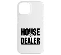 Carcasa para iPhone 14 Distribuidor de Casas Humor Divertido de inversión inmobiliaria