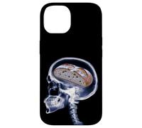 Carcasa para iPhone 14 Divertido Amante del Pan De Masa Madre Xray Cerebro Hornear Meme