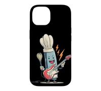 Carcasa para iPhone 14 Divertido Disfraz de Rock de Cocina para los Amantes de la Guitarra y la Cocina