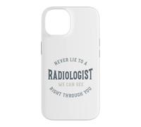 Carcasa para iPhone 14 Divertido Radiología Juego de Palabras Radiólogo Humor