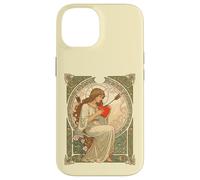 Carcasa para iPhone 14 Donde el Amor Duele Vintage Art Nouveau Romance