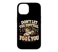 Carcasa para iPhone 14 Don't Let The Ponytail Fool You Karate Girls Cinturón Negro