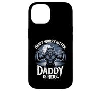 Carcasa para iPhone 14 Don't Worry Kitten Daddy is Here: Werewolf Protector Fantasy
