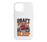 Carcasa para iPhone 14 Draft Night Arruined My Sleep Fantasía Fútbol Humor