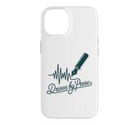 Carcasa para iPhone 14 Driven by Prose Pluma estilográfica Heartbeat Escritor Autor
