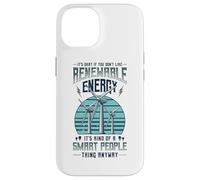 Carcasa para iPhone 14 Ecologista de turbinas eólicas de energía renovable