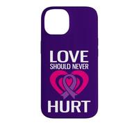 Carcasa para iPhone 14 El Amor Nunca Debe herir el abuso narcisista Violencia doméstica