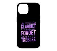 Carcasa para iPhone 14 El Clarinete me Hace Olvidar Todos mis Agudos