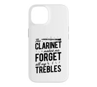 Carcasa para iPhone 14 El Clarinete me Hace Olvidar Todos mis Agudos