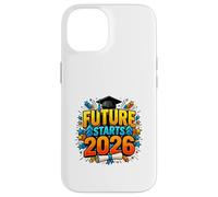 Carcasa para iPhone 14 El Futuro Comienza la Clase de graduación de diseño 2026