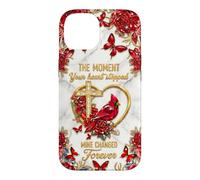 Carcasa para iPhone 14 El Momento en Que mi corazón cambió para Siempre Memorial Cardinal