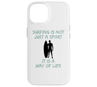Carcasa para iPhone 14 El Surf no es Solo un Deporte, es una Forma de Vivir