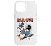 Carcasa para iPhone 14 Empleado de Oficina de Dreamy Penguin Lejos y Fuera Motivación