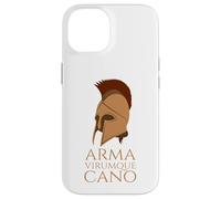 Carcasa para iPhone 14 Eneida - Mitología Romana - Arma Virumque - Latín Clásico