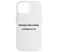 Carcasa para iPhone 14 Errores Divertidos Probablemente cometidos por mí Humor Consciente de sí Mismo