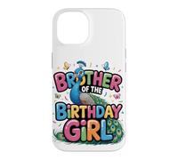 Carcasa para iPhone 14 Es el cumpleaños de mi Hermano Pavo Real Bro Family Bday
