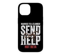 Carcasa para iPhone 14 Escalada Casado con Un Escalador Enviar Ayuda No Beta