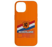 Carcasa para iPhone 14 Eslogan clásico de Nederland Cheer Holland Born Day