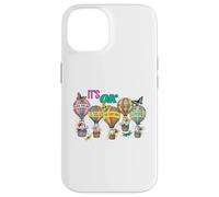 Carcasa para iPhone 14 Está Bien Decir Que no Hay Chicas en Globos aerostáticos en