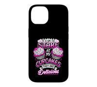 Carcasa para iPhone 14 ESTÁ Bien Mirar MIS Cupcakes Funny Bakers Baking Postres