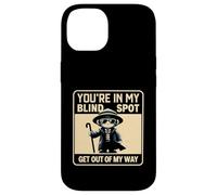 Carcasa para iPhone 14 Estás en mi Punto Ciego Ceguera Discapacidad Visual Visión
