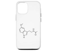 Carcasa para iPhone 14 Estructura química de la melatonina | Neurociencia del sueño
