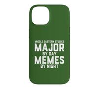 Carcasa para iPhone 14 Estudios del Medio Oriente Major by Day Memes Noche Cercano Oriente
