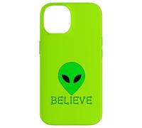 Carcasa para iPhone 14 Extranjero DIVERSO PEQUEÑO Verde Hombre Creer