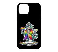 Carcasa para iPhone 14 Fabuloso Rainbow Pride-o-Saurus Rex