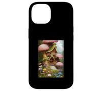 Carcasa para iPhone 14 Fairy House Alegre Feeling Cozy Mushroom Uncanny Art