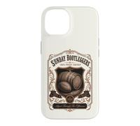 Carcasa para iPhone 14 Fantasía Fútbol Domingo Bootleggers Whisky Etiqueta Estilo