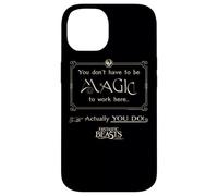 Carcasa para iPhone 14 Fantastic Beasts and Where to Find Them Magic To Work Here