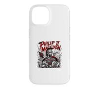 Carcasa para iPhone 14 Felipe II de Macedonia Guerrero Rey Griego Antiguo