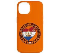 Carcasa para iPhone 14 Feliz Día del Rey Holandés Fiyne Koningsdag Bandera de los Países Bajos