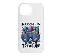 Carcasa para iPhone 14 Fines De Semana Pockets Are Full of Treasure Rockhounding