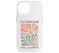 Carcasa para iPhone 14 Florece como una Flor Salmos 103:15 Fe Cristiana