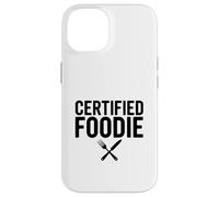 Carcasa para iPhone 14 Foodie Certificado ama Comer Delicioso Foodie
