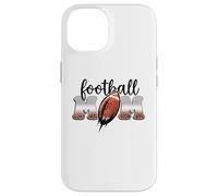 Carcasa para iPhone 14 Football Mom Mother's Day Women Football Team Mom For Women