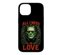 Carcasa para iPhone 14 Frankenstein Necesito Amor | Grunge Horror Halloween