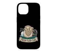 Carcasa para iPhone 14 Fresh Flush Club Hongos Bloque Rocío